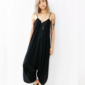 Silence + Noise Black Relaxed Jumpsuit